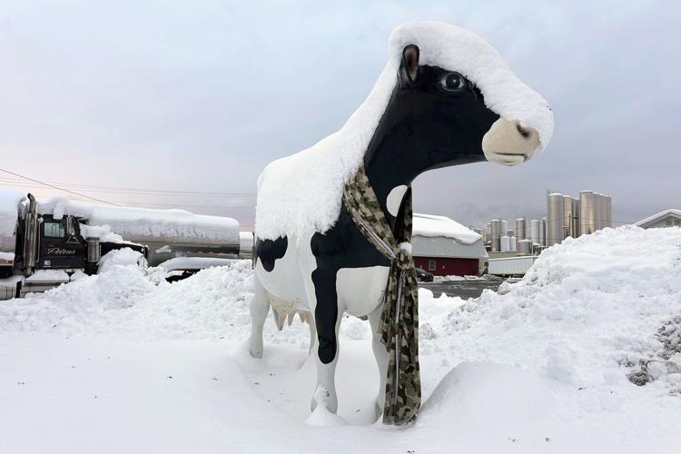 Great Lakes region gets yet more snow after a weekend of snarled Thanksgiving travel