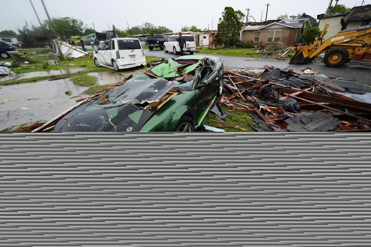 One killed as tornado hits south Texas near the Gulf coast, damaging dozens of homes