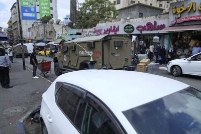Dozens wounded as Israel raids West Bank city where the Palestinian Authority is headquartered