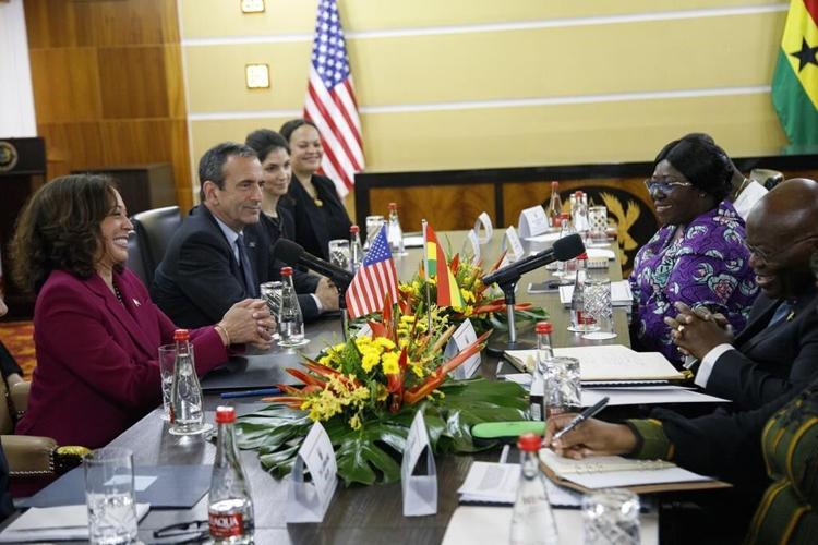 Harris pledges aid to Ghana amid security, economic concerns