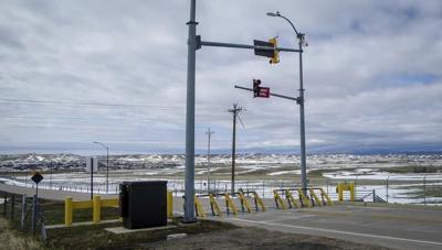 A B-1 bomber crashes while trying to land at a South Dakota Air Force base. The crew safely ejects