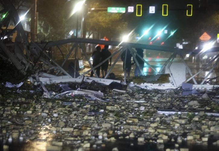 The Latest: Hurricane Milton is weaker but still dangerous