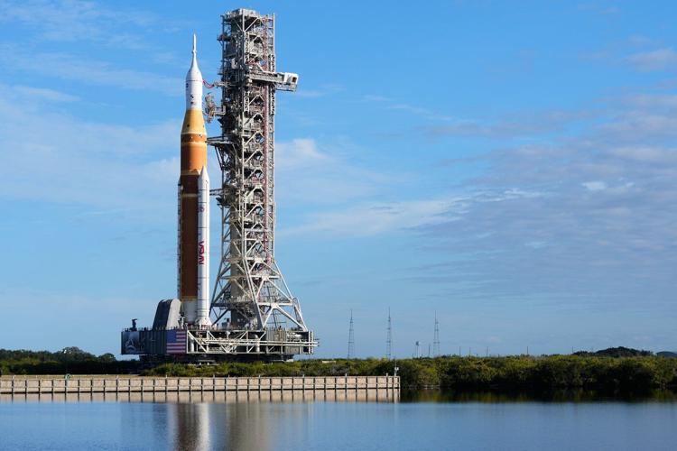 NASA's new moon rocket moves to the pad ahead of astronaut launch as early as February