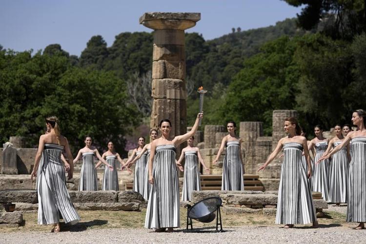 Paris Olympics flame to be lit with elan at Greek cradle of ancient games -- if it's sunny enough