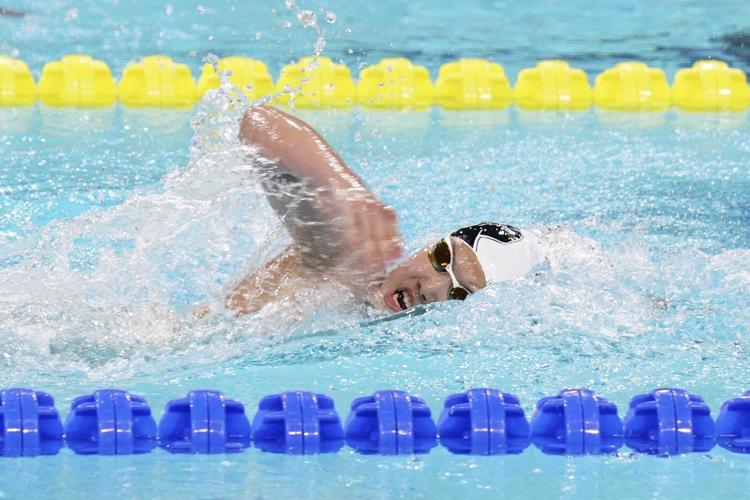 12-year-old Yu Zidi of China takes stunning times to the world swimming championships