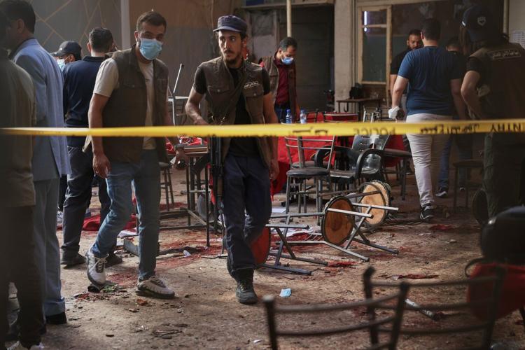 Explosive device goes off in a Damascus cafe, killing at least 6 people