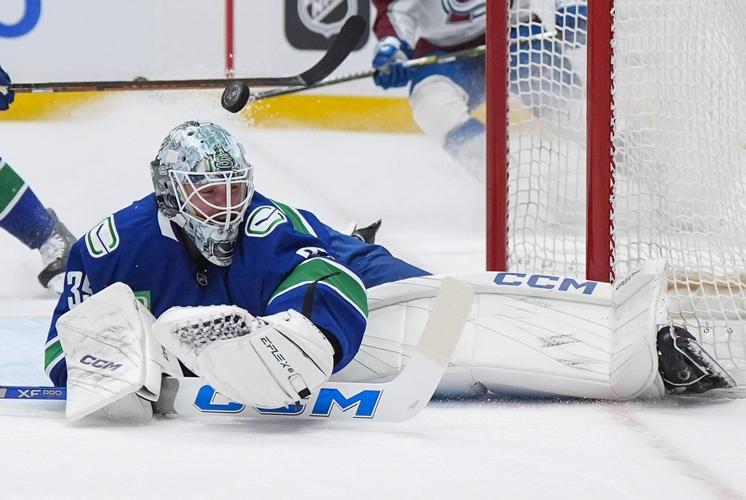 Demko posts 25-save shutout, Vancouver Canucks blank Colorado Avalanche 3-0