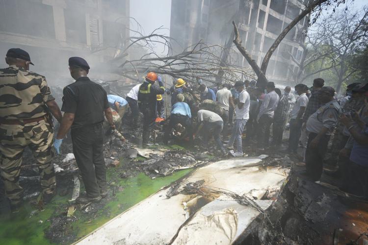 London-bound Air India flight with more than 240 aboard crashes after takeoff from Ahmedabad, India