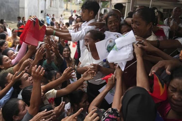 Activists criticize high cost of Pope Francis' visit to East Timor, one of the poorest nations
