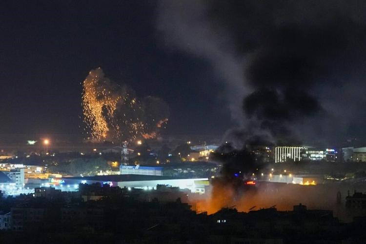 Middle East latest: Large airstrikes hit Beirut suburbs as Israel expands northern Gaza operations