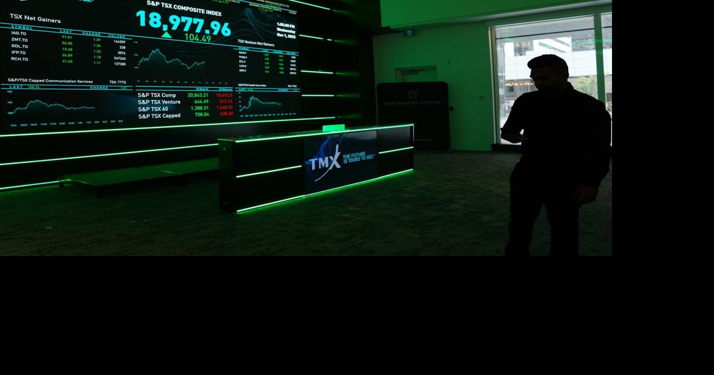 S&P/TSX composite finishes 110 points lower, U.S. markets decline – thecanadianpressnews.ca  www.thecanadianpressnews.ca