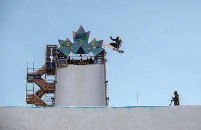 Snowboard sensations put on a Big Air show