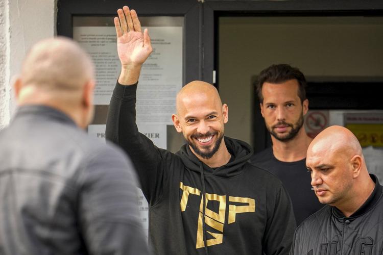 Andrew and Tristan Tate check in at police station in Romania, complying with judicial measures
