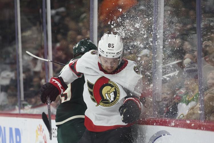 Josh Norris scores late power-play goal in the Senators' 3-1 victory over the Wild