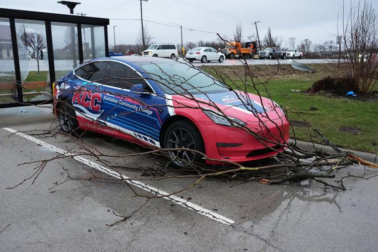 Photos show tornado damage after powerful storms hit Illinois and Indiana