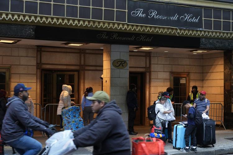 New York City is set to close a controversial migrant shelter at the Roosevelt Hotel