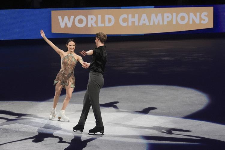 The US dominated figure skating's world championships. It may face the Russians at the Olympics