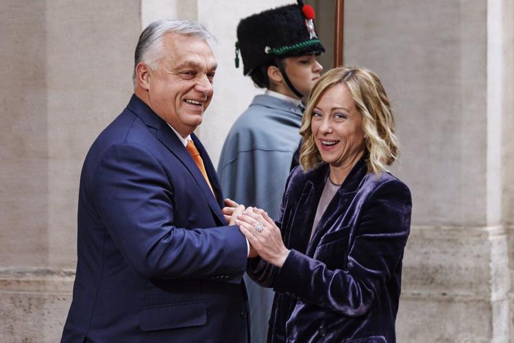 Italy's Meloni and Hungary's Orbán pledge deeper cooperation on migration and Ukraine