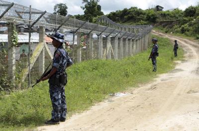 Ethnic armed group claims capture of a strategic Myanmar town and control of border with Bangladesh