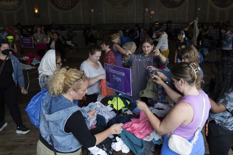 Neighbors help neighbors with resources like clothing swaps, community fridges