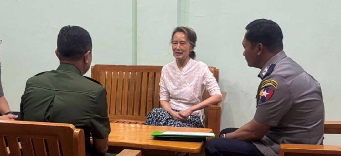 Former leader Aung San Suu Kyi moved from prison to house arrest in Myanmar