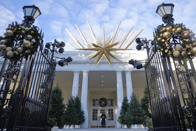 It's the final holiday stretch at the Biden White House. The theme is 'A Season of Peace and Light'