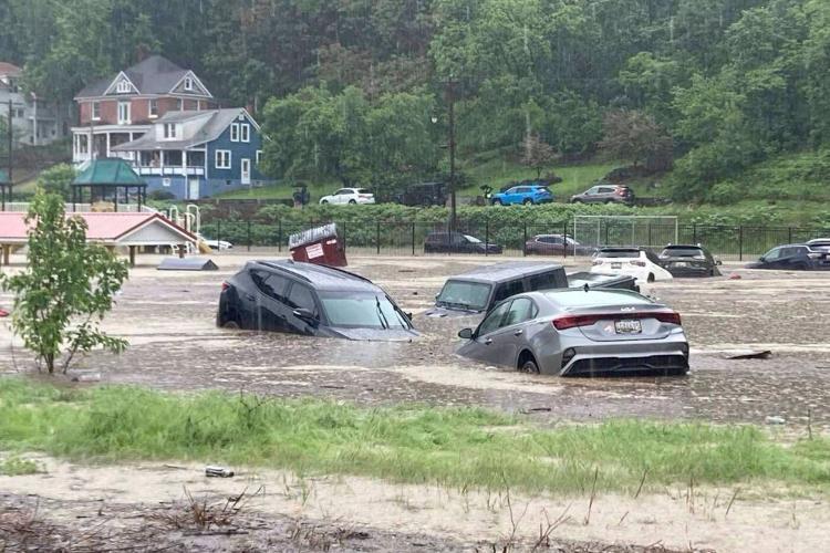 Virginia boy swept away as heavy rains and flooding hit several states