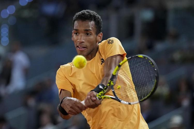 Rublev wins Madrid Open for the 1st time after rallying to beat Montreal's Auger-Aliassime