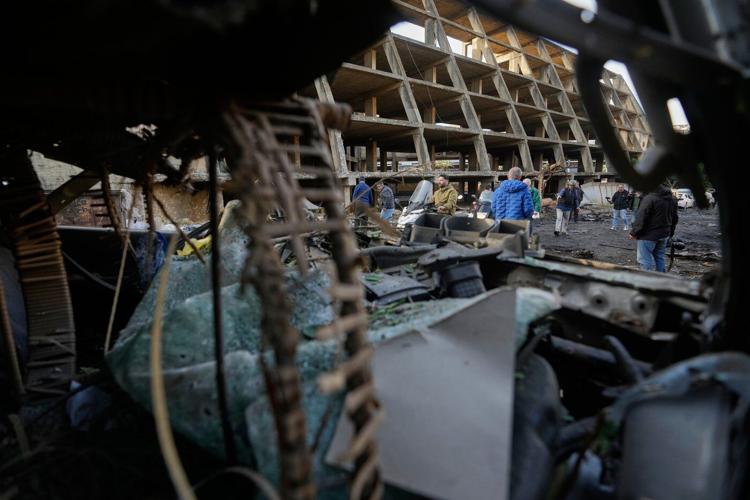 Iran hits Kuwait airport and a tanker off Qatar while strikes batter Tehran ahead of Trump speech