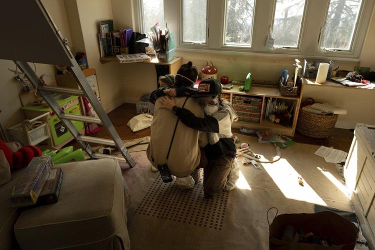 Parents and kids navigate talks of loss and tragedy as they return home after LA area fires