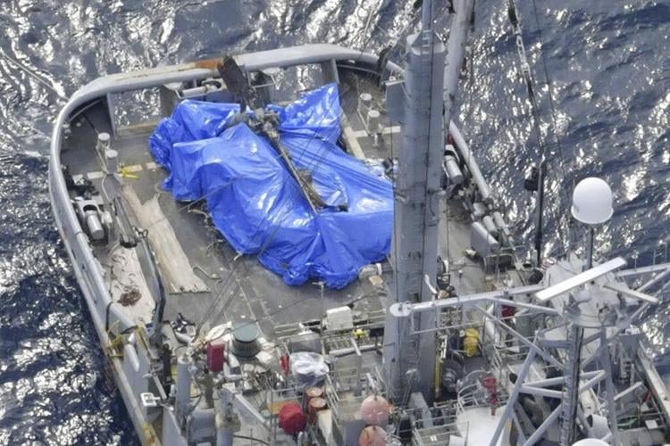 Weak spots in metal may have led to fatal Osprey crash off Japan, documents obtained by AP reveal