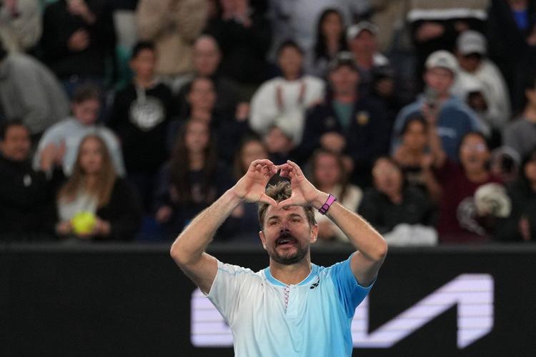 Wawrinka, 40, makes Grand Slam history by reaching the third round in Australia