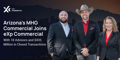 Arizona's MHG Commercial Joins eXp Commercial With 18 Advisors and $435 Million in Closed Transactions