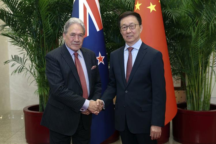 New Zealand says China has agreed to consider concerns about its recent military drills