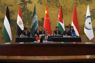 China welcomes Arab and Muslim foreign ministers for talks on ending the war in Gaza