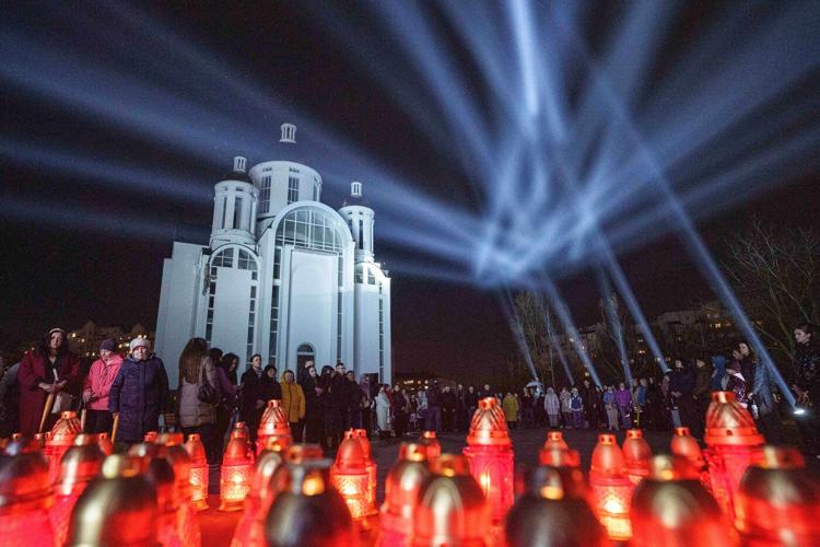 European diplomats visit Ukraine on anniversary of Russia's Bucha atrocities