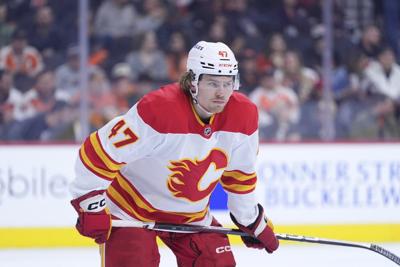 Flames' Zary to have hearing with NHL Department of Player Safety for Pettersson hit