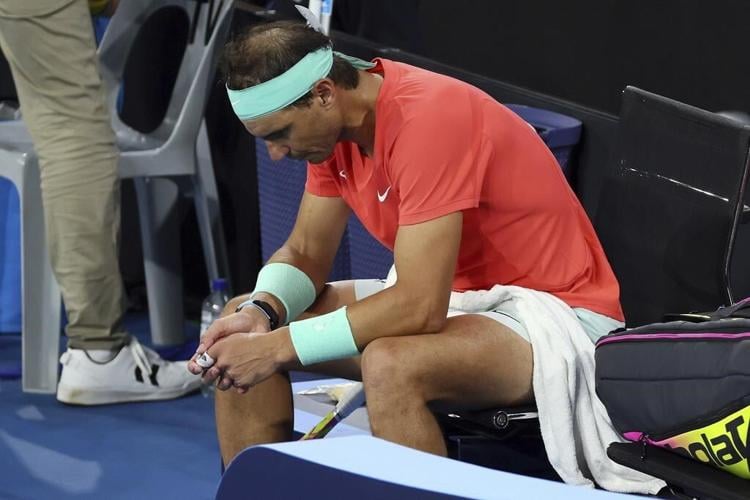 Nadal withdraws from the Australian Open with an injury just one tournament into his comeback