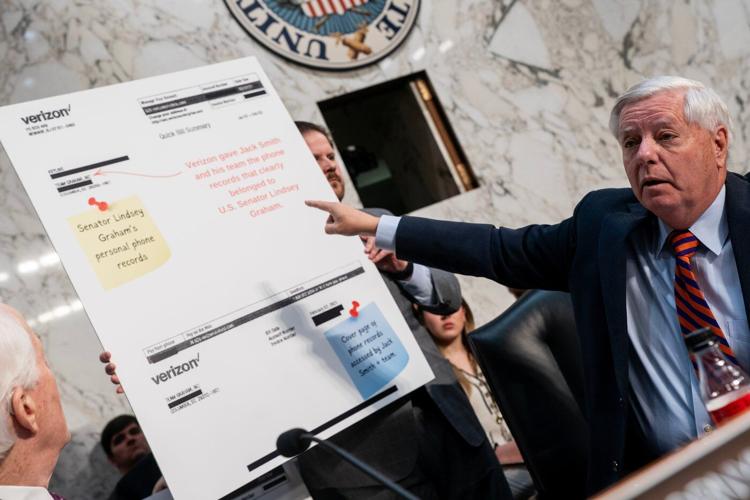 Republican lawmakers grill telecom officials over phone records access in Trump investigation