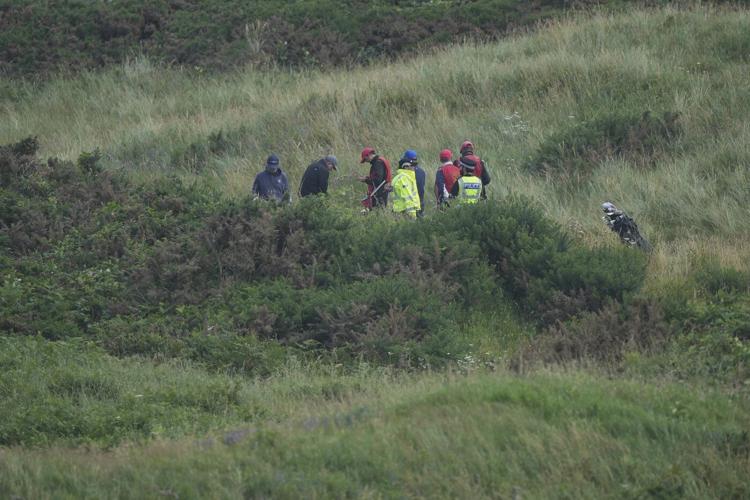 Seeing yellow: Massive police presence highly visible ahead of Trump's visit to Scotland