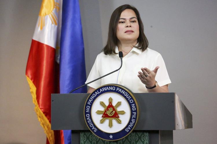 Philippine vice president preparing for impeachment battle but silent on option to resign