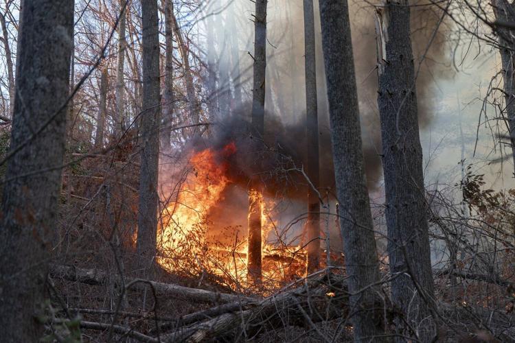 Drought, wind, and debris from recent hurricanes are stoking fires across the US