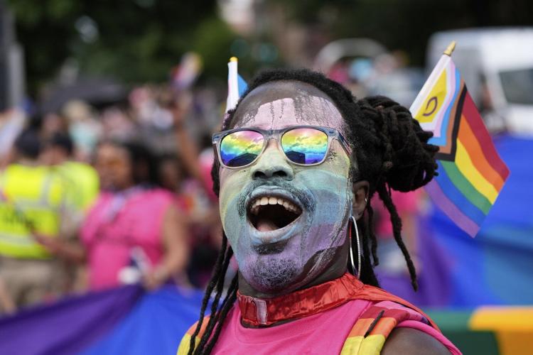 AP PHOTOS: World Pride gathers LGBTQ+ advocates in Washington for 50th anniversary