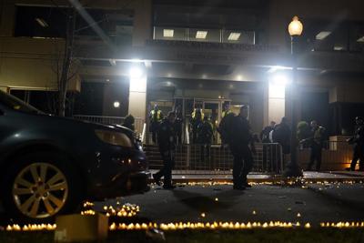 The protests outside DNC headquarters signal the divides in Biden's base over Israel-Hamas war