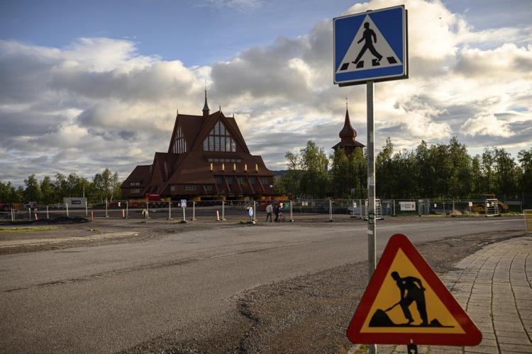 How do you move a beloved Swedish church down the road? With prayer, engineering and some Eurovision