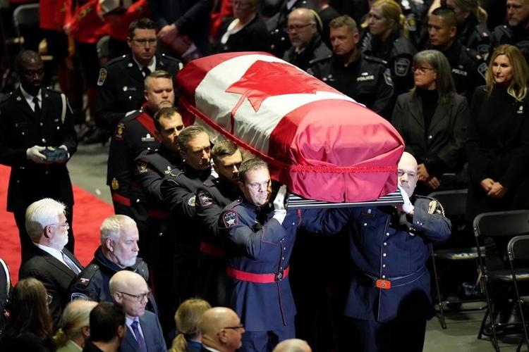 Funeral remembers 'remarkable officers' in Barrie, Ont.