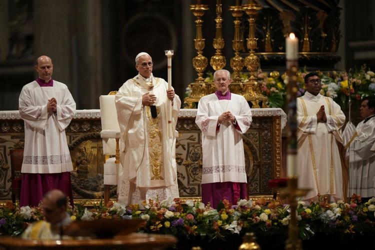 Pope Leo XIV celebrates first Easter vigil, calls for harmony and peace in a world torn by war