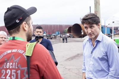 No evidence workers from Tory-linked marketing company posed as steelworker at Trudeau event