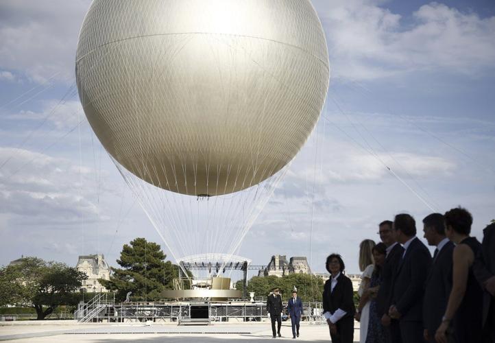 Paris' iconic cauldron from the Olympic Games returns to light up summer nights