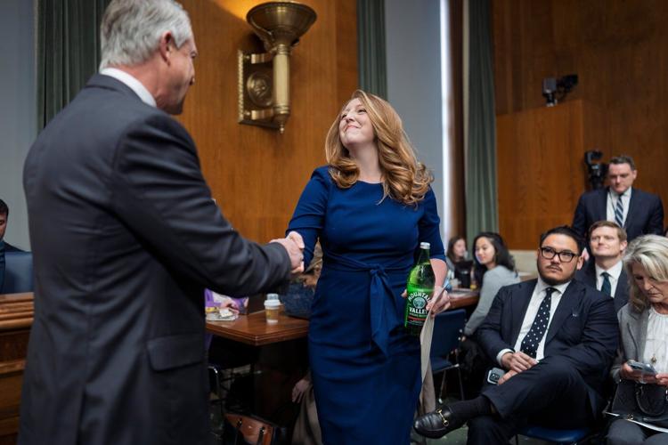 Casey Means faces the Senate health committee in a confirmation hearing to be US surgeon general